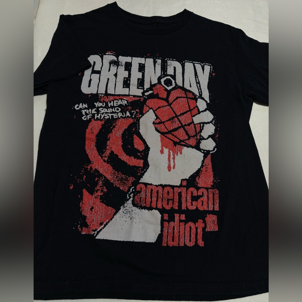Green Day Youth/Small Adult Band Tee